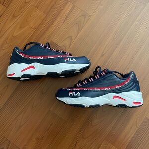 Fila dragster biella sneakers size 5 mens 7 womens